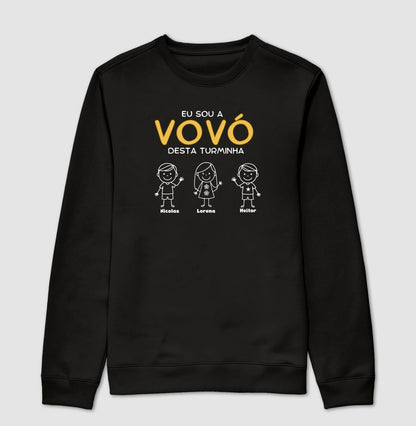 Suéter Eu sou a Vovó/Vovô desta turminha