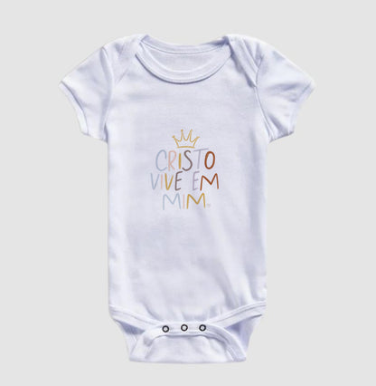 Body Infantil  Cristo Vive em mim