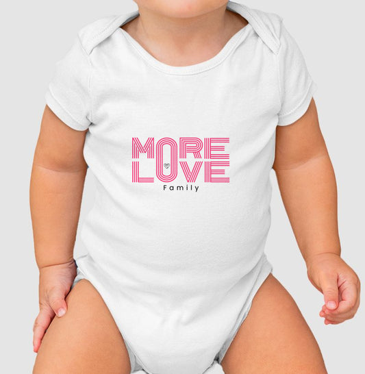Body Infantil -  More Love Family