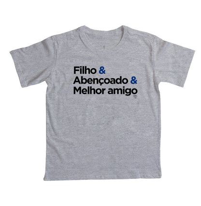 Camiseta Infantil - Melhor amigo do Pai