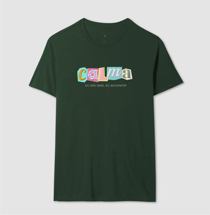 Camiseta Calma, mas com café na veia