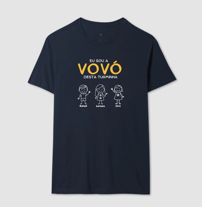 #6434 Maria Marcina Picelli Vicentim CAMISETA MARINHO GG