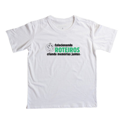 Camiseta Infantil Viagem Colecionando Roteiros