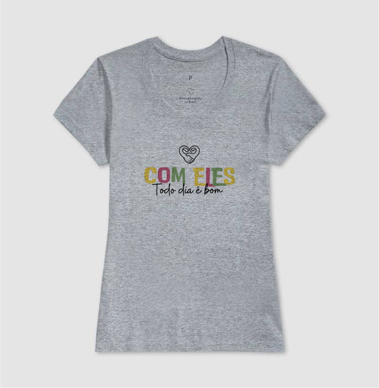 Camiseta Família - Com eles