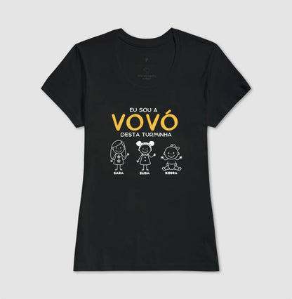 Camiseta Personalizada Eu sou Vovó/ Vovô  Desta turminha