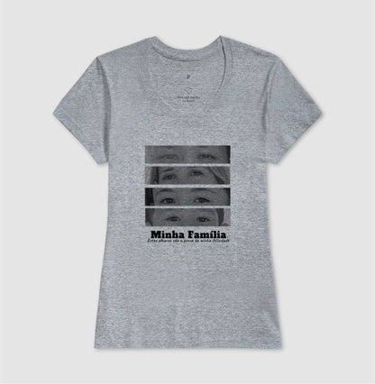 Camiseta Personalizada Família - Olhares