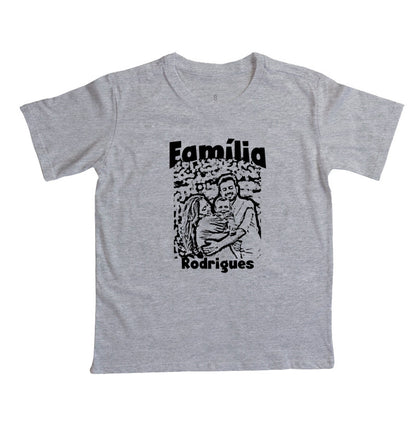 Camiseta Infantil - Retrato Família