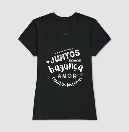 Camiseta - Família Juntos somos Bagunça