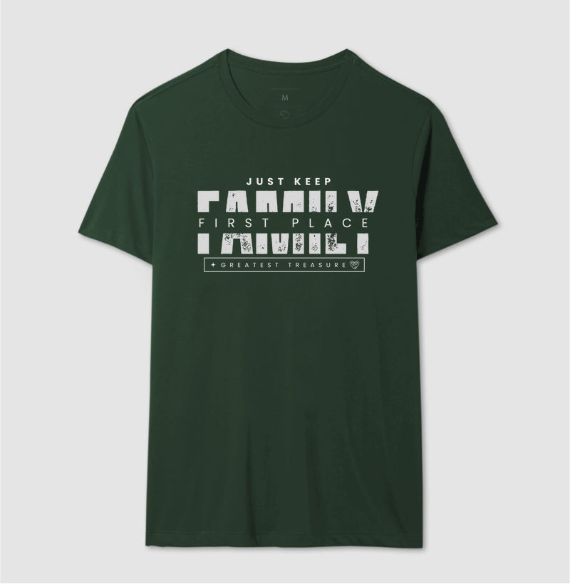Camiseta Família - Just Keep Family