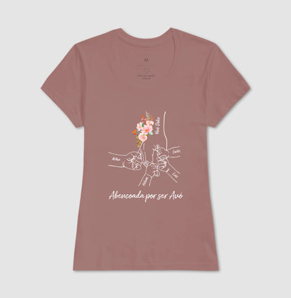 Camiseta Personalizada Abençoada por ser avó