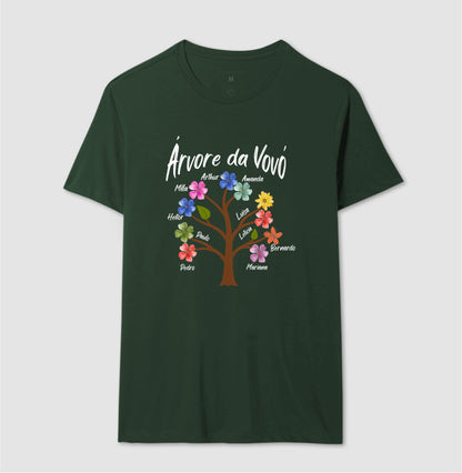 Camiseta Personalizada Árvore da Vovó