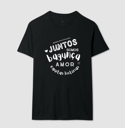 Camiseta - Família Juntos somos Bagunça