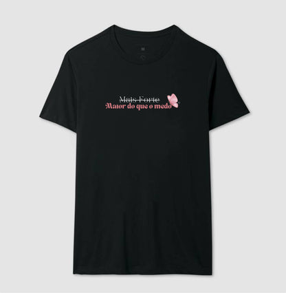 Camiseta Personalizada - Maior do que o Medo