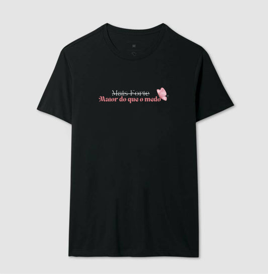 Camiseta Personalizada - Maior do que o Medo