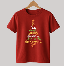 Camiseta Natal Árvore da positividade