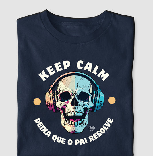 Camiseta Pai - Deixa que o Pai resolve