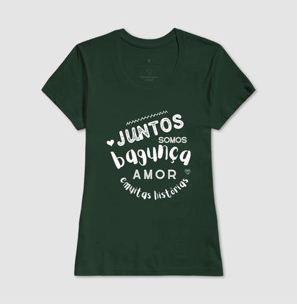 Camiseta - Família Juntos somos Bagunça