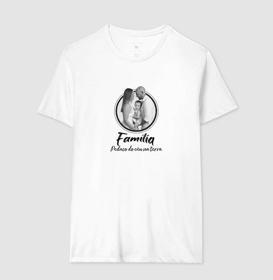 Camiseta Personalizada Família -Pedaço de Céu na Terra