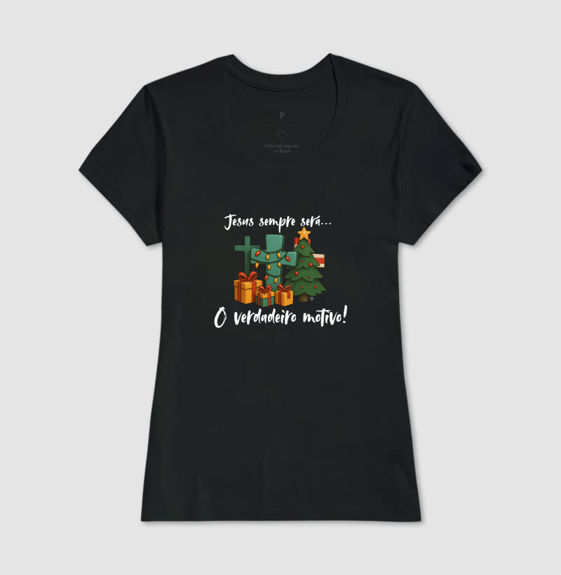 Camiseta verdadeiro sentido do natal