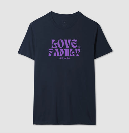 Camiseta Família - Love Family