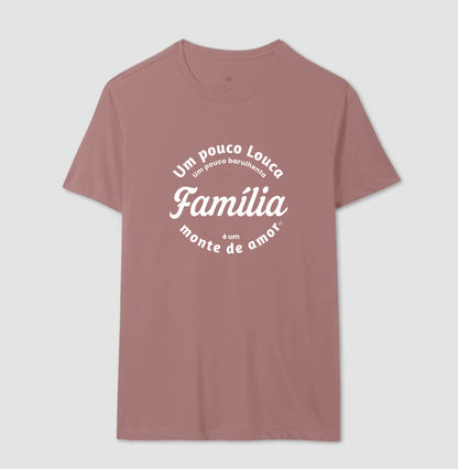 Camiseta Família - Um monte de amor