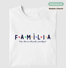Camiseta Infantil Personalizada Família Divertida