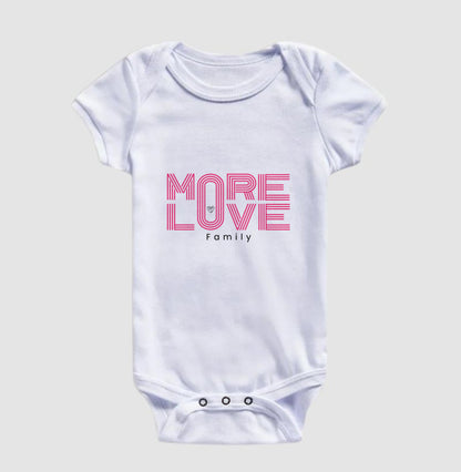 Body Infantil -  More Love Family