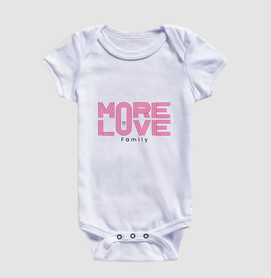 Body Infantil -  More Love Family