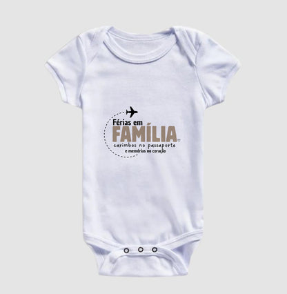 Body Infantil Férias em Família