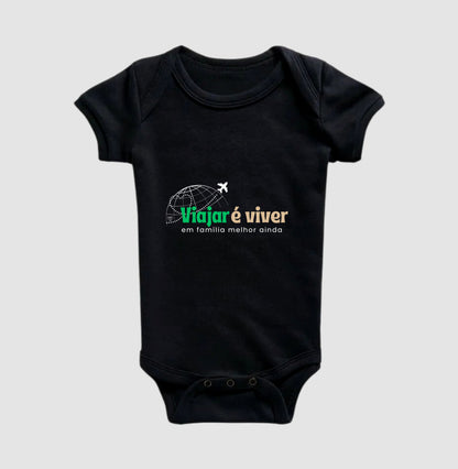 Body Infantil  Viajar é Viver