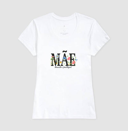 Camiseta Mãe Floral