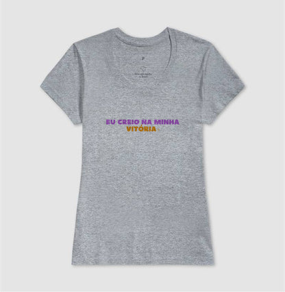 Camiseta Personalizada - Eu creio na vitória