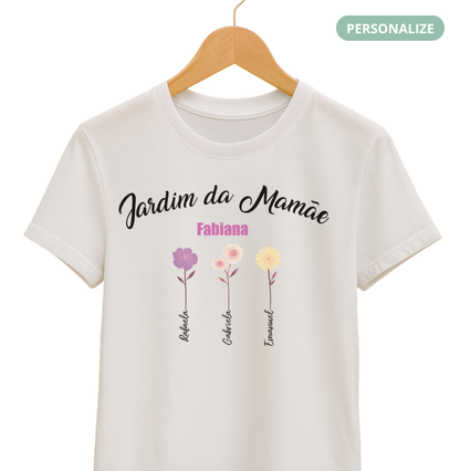 Camiseta Personalizada - Jardim da Mamãe