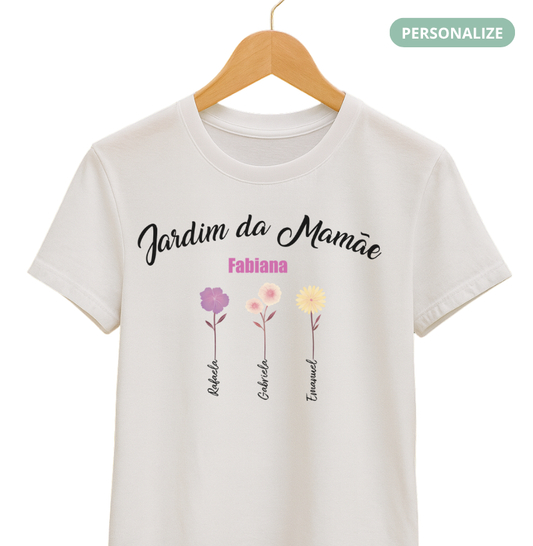 Camiseta Personalizada - Jardim da Mamãe