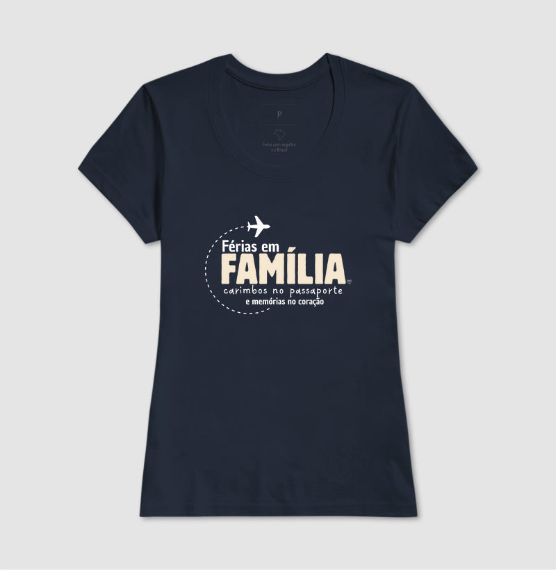 Camiseta Férias em Família