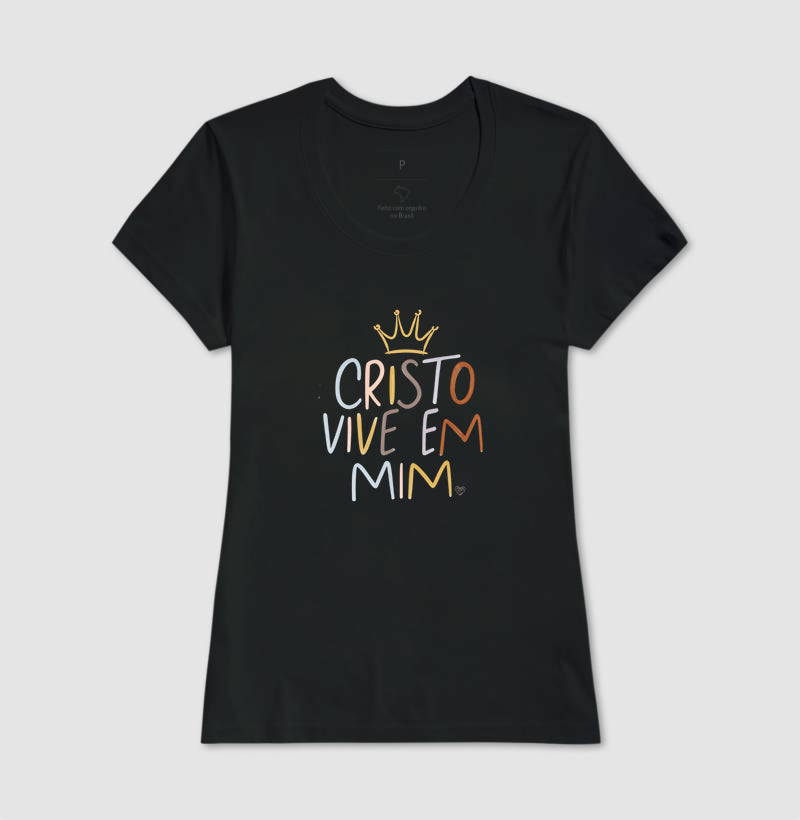 Camiseta Cristo Vive em mim