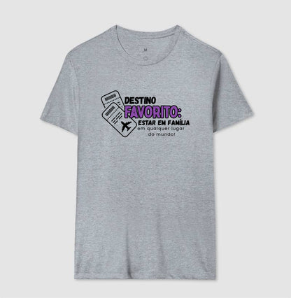 Camiseta - Família, Destino Favorito