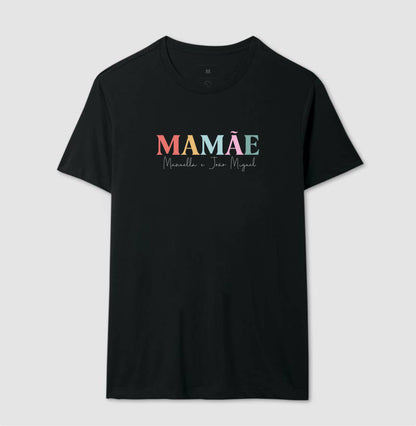 Camiseta - Mamãe colorida