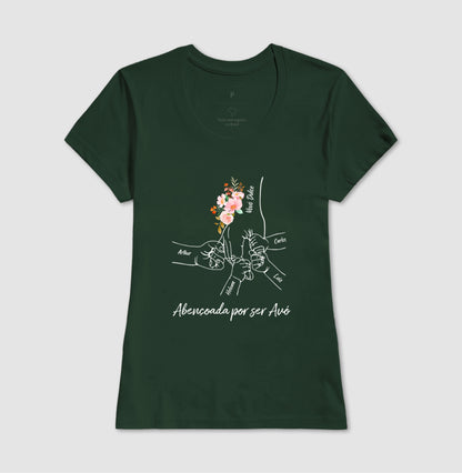 Camiseta Personalizada Abençoada por ser avó