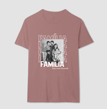 Camiseta - Família Amor maior do mundo