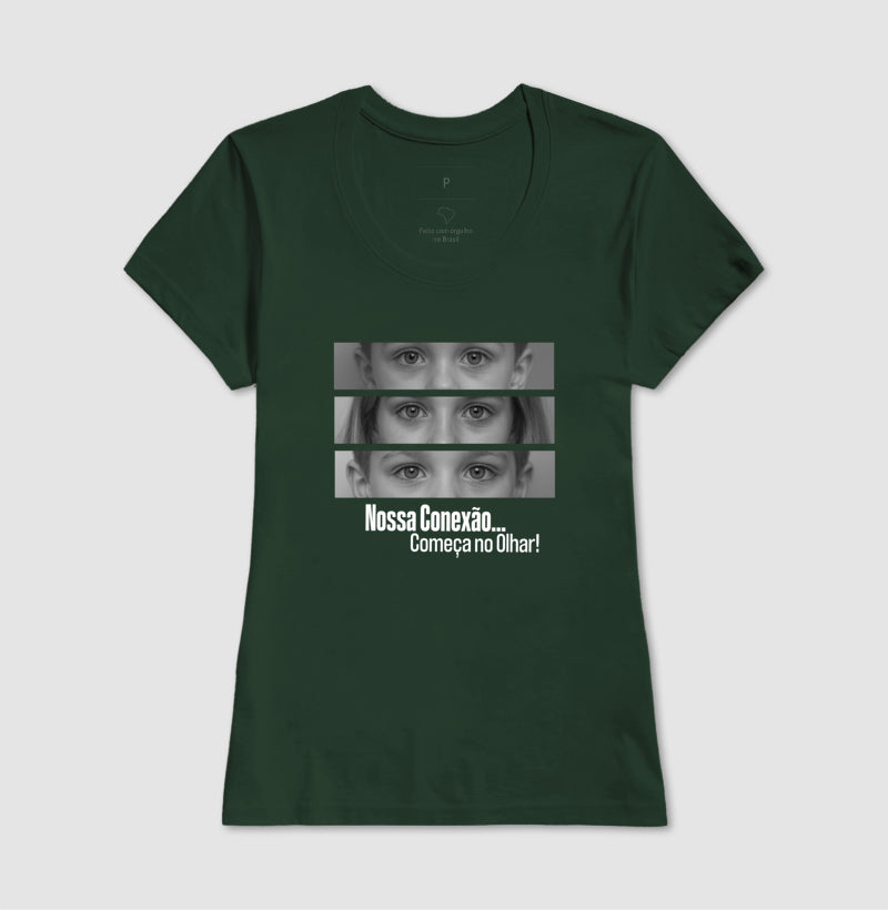 Camiseta Personalizada Olhares