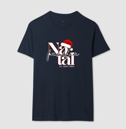 Camiseta Natal Paz, união e amor