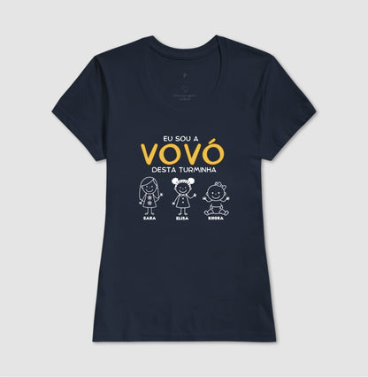 Camiseta Personalizada Eu sou Vovó/ Vovô  Desta turminha