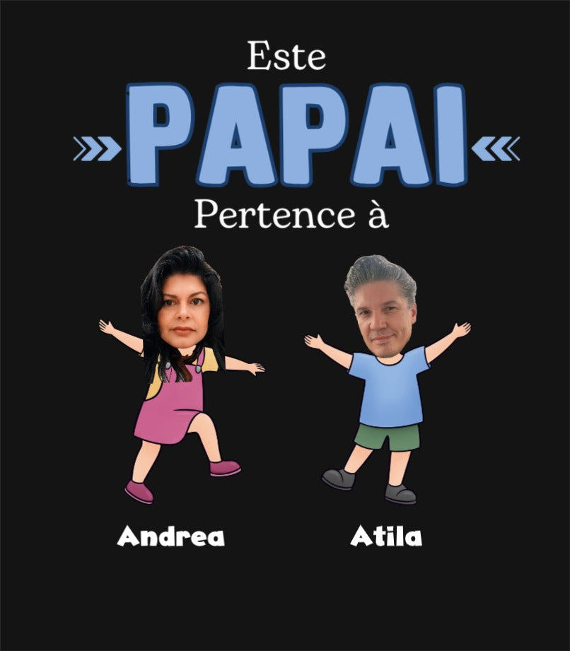 Andrea - Camiseta Preta GG