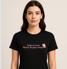 Camiseta Personalizada - Maior do que o Medo