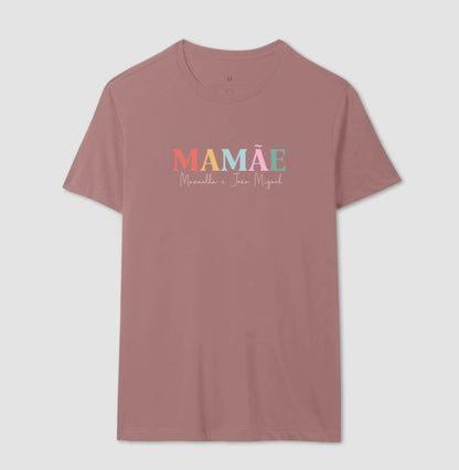 Camiseta - Mamãe colorida