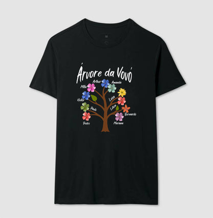 Camiseta Personalizada Árvore da Vovó