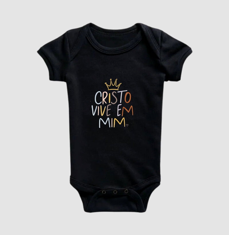 Body Infantil  Cristo Vive em mim