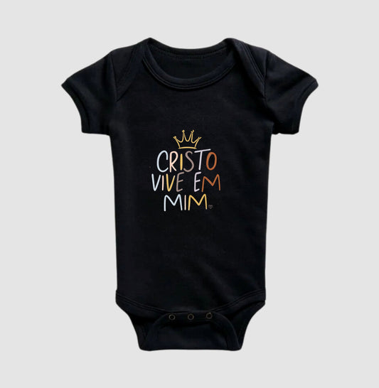 Body Infantil  Cristo Vive em mim