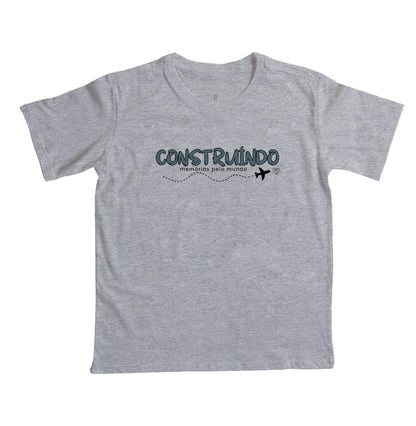 Camiseta Infantil- Construindo Memórias pelo Mundo